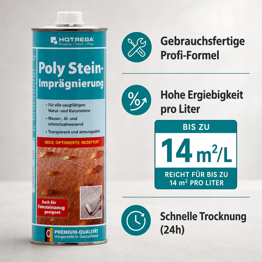 HOTREGA Poly Stein Imprägnierung 1 Liter