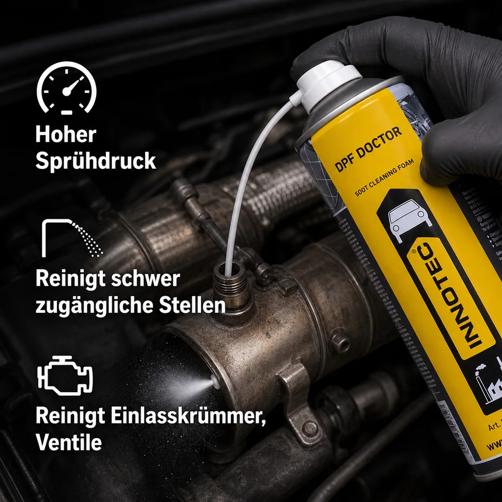 INNOTEC DPF Doctor 500 ml incl. weißer Sprühsonde