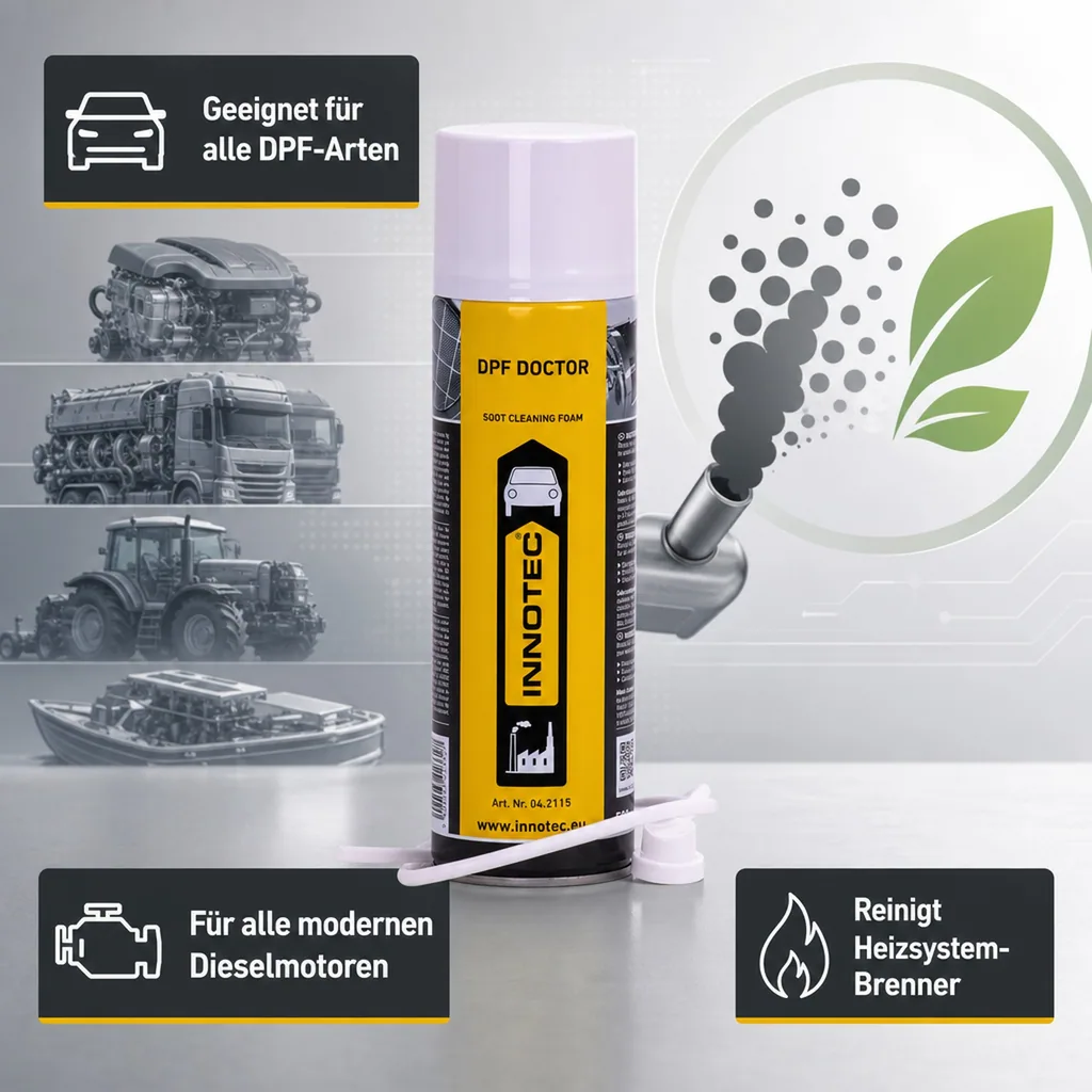 INNOTEC DPF Doctor 500 ml incl. weißer Sprühsonde