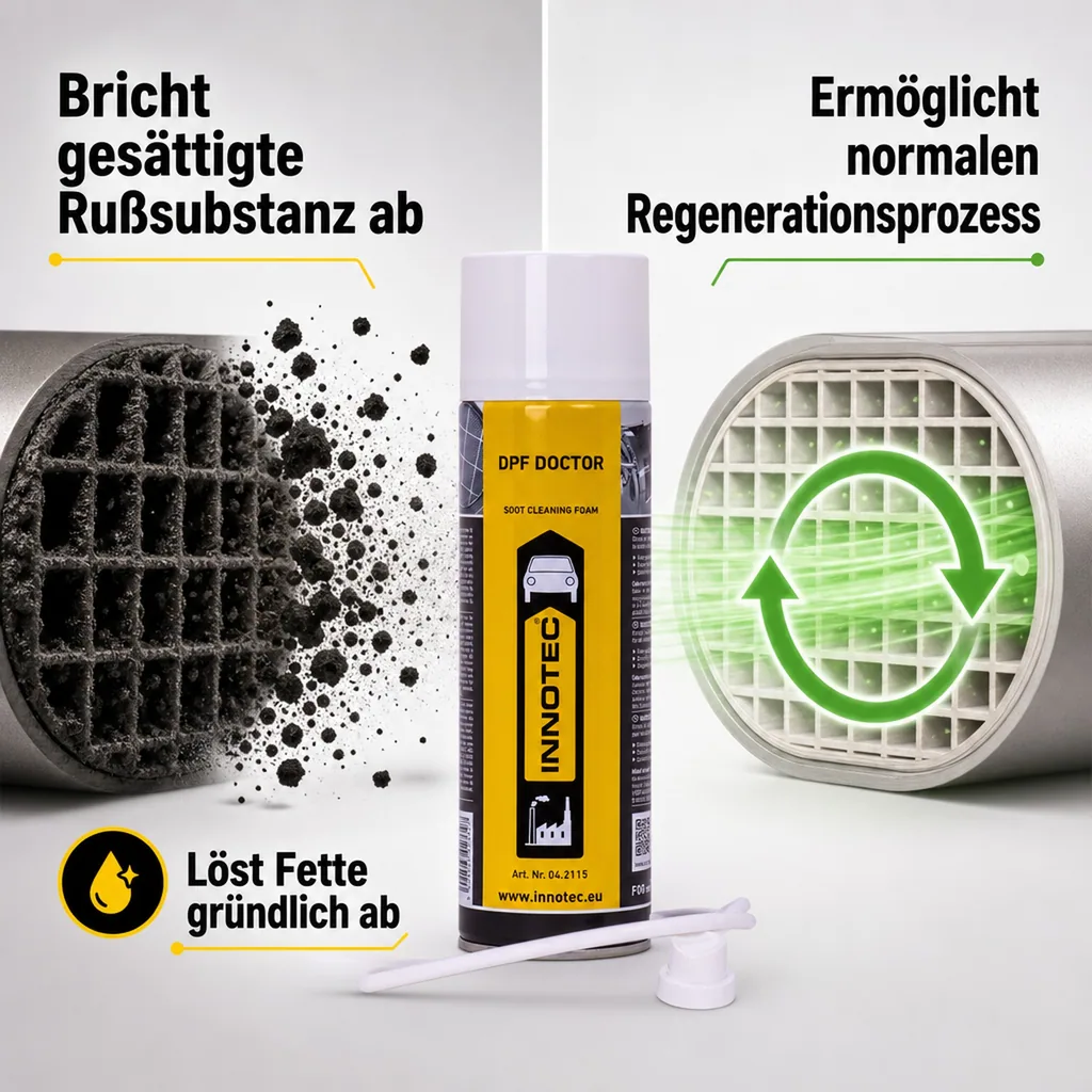 INNOTEC DPF Doctor 500 ml incl. weißer Sprühsonde