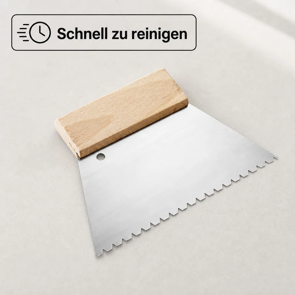 BONA Zahnspachtel 850 G/m² B6 grob 180 mm/150 mm