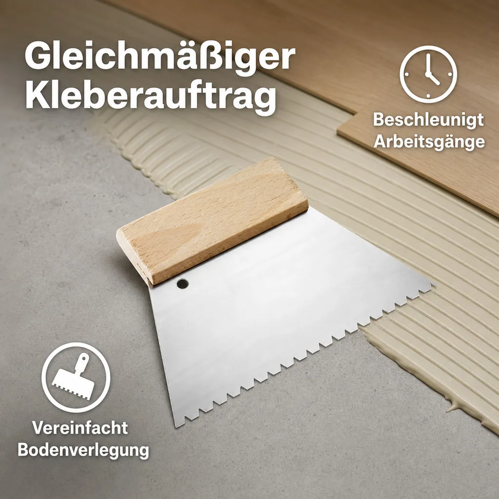 BONA Zahnspachtel 850 F/m² B3 fein 180 mm/150 mm