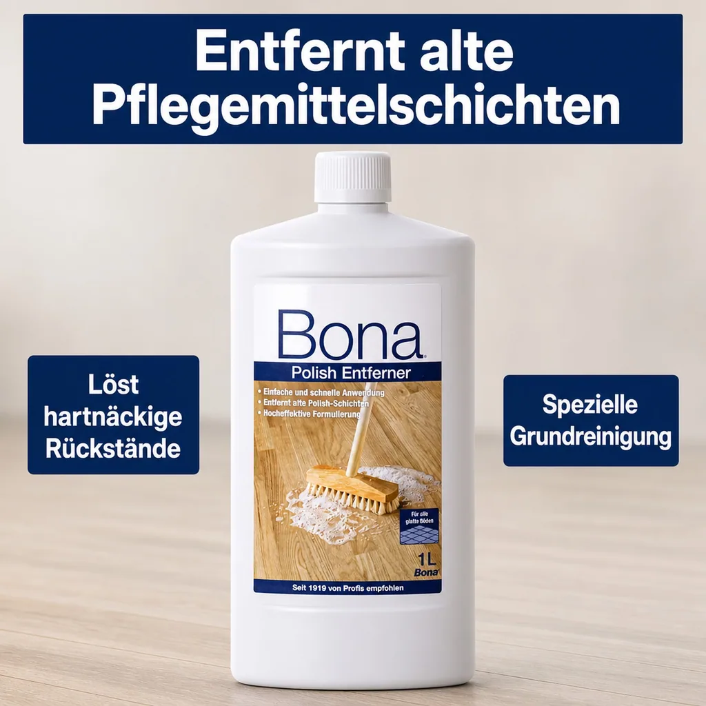 BONA Polish Entferner Remover 1 Liter Grundreiniger