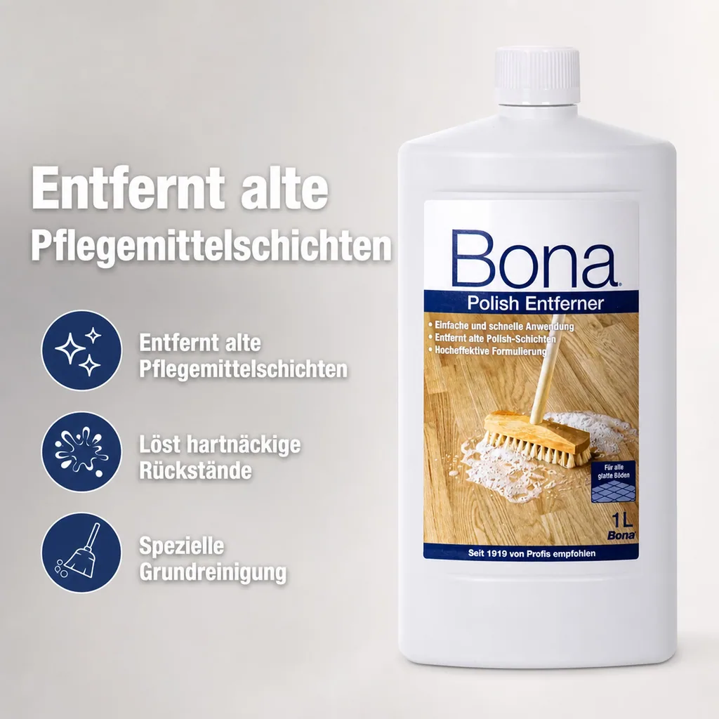 BONA Polish Entferner Remover 1 Liter Grundreiniger