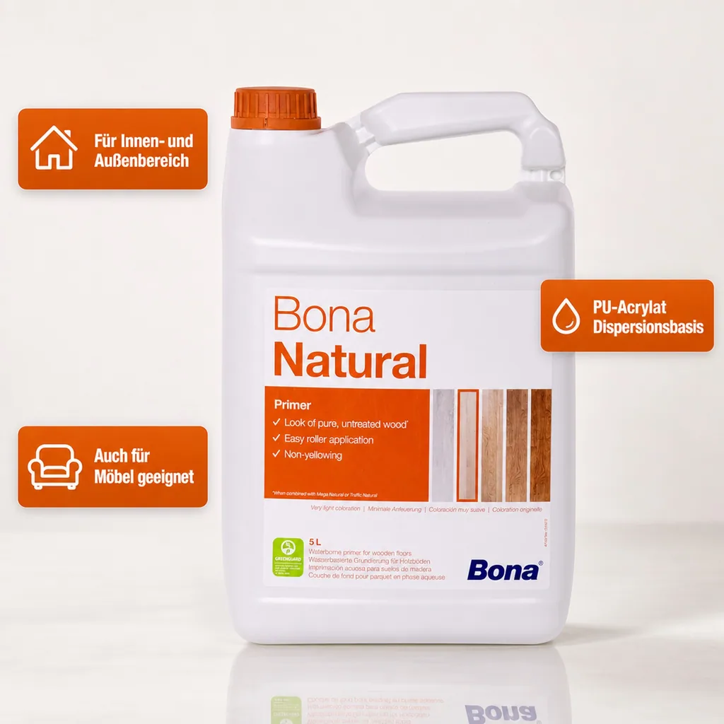 BONA Natural 5 Liter Grundierung Primer