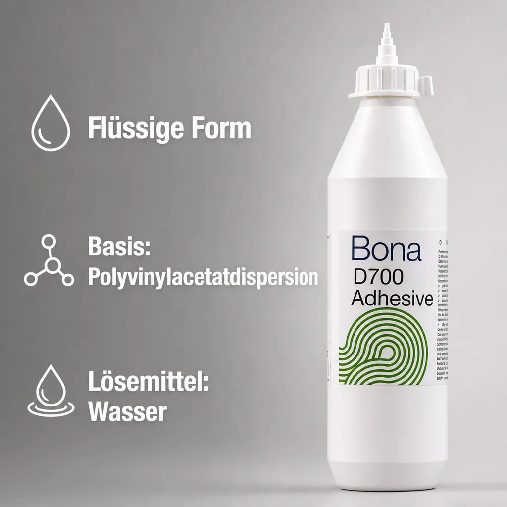 BONA D 700 Parkettleim 750 ml Weißleim D3