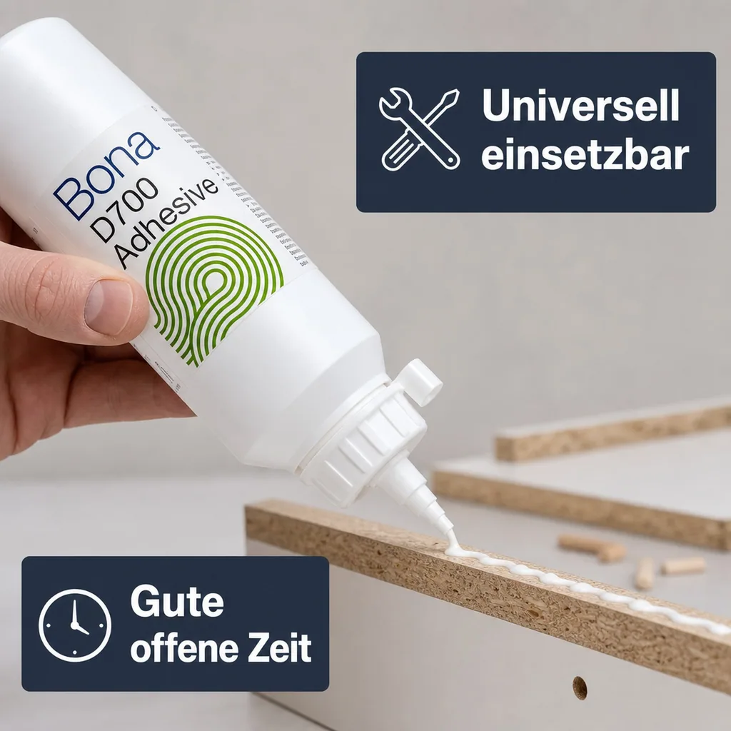 BONA D 700 Parkettleim 750 ml Weißleim D3