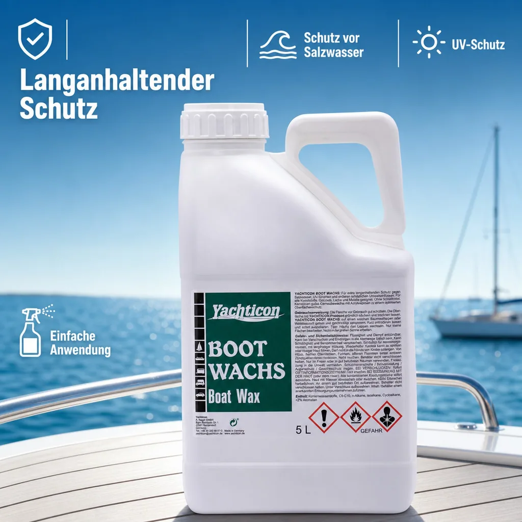 YACHTICON Boot Wachs 5 Liter