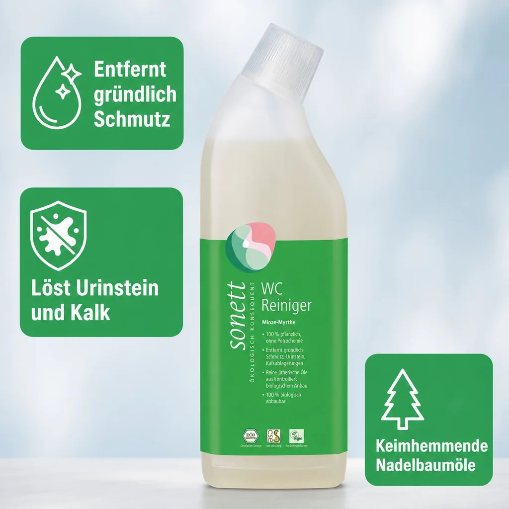 SONETT WC Reiniger Minze-Myrthe 750 ml