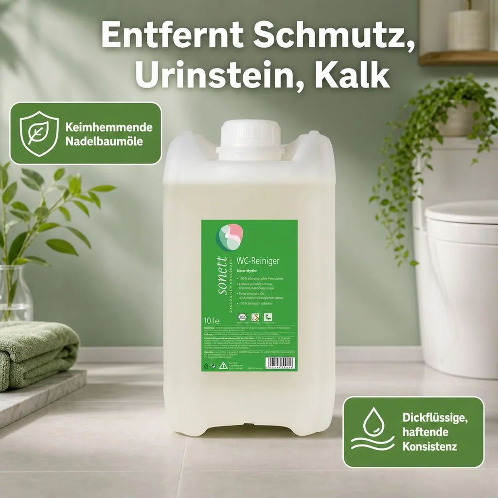 SONETT WC Reiniger Minze-Myrthe 10 Liter
