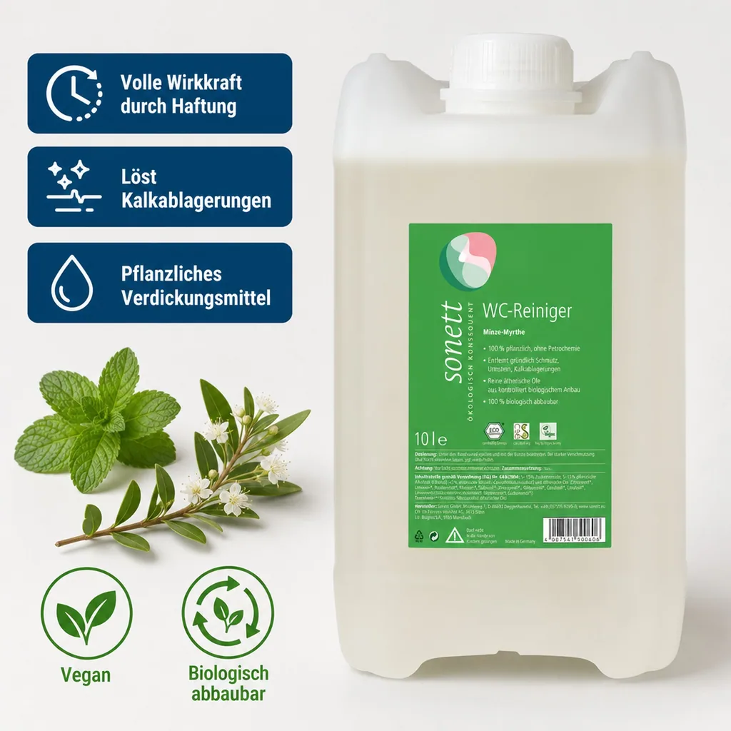 SONETT WC Reiniger Minze-Myrthe 10 Liter