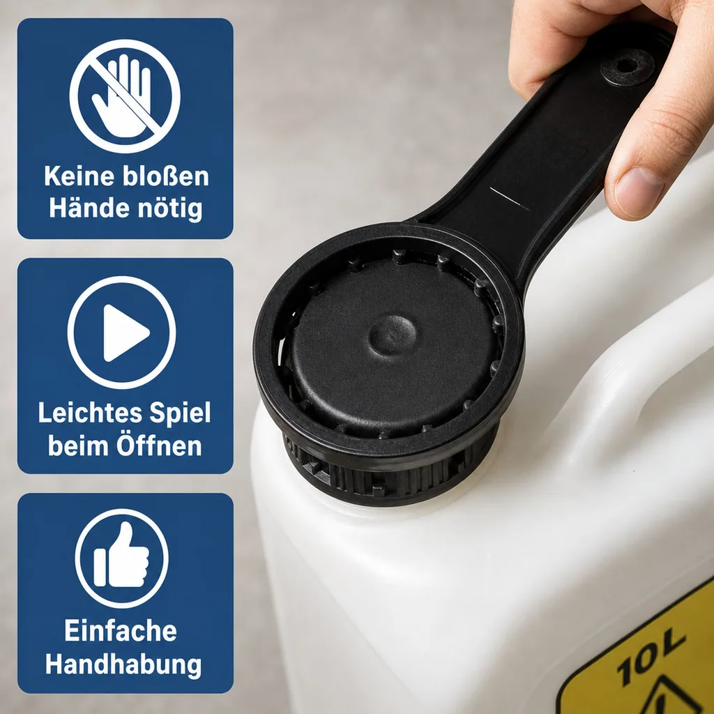 ULRICH natürlich Kanisterschlüssel für 3/5/10 Liter Kanister - 1 Stück