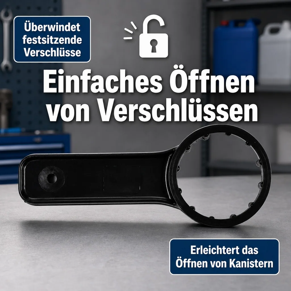 ULRICH natürlich Kanisterschlüssel für 3/5/10 Liter Kanister - 1 Stück