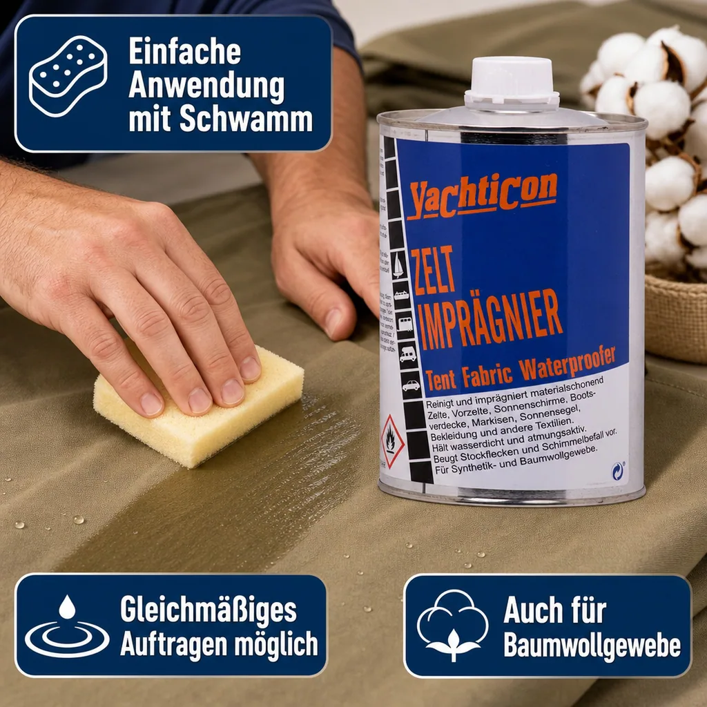 YACHTICON Zelt Imprägnierer 1 Liter