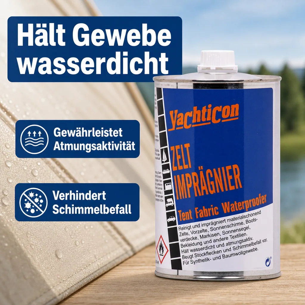 YACHTICON Zelt Imprägnierer 1 Liter