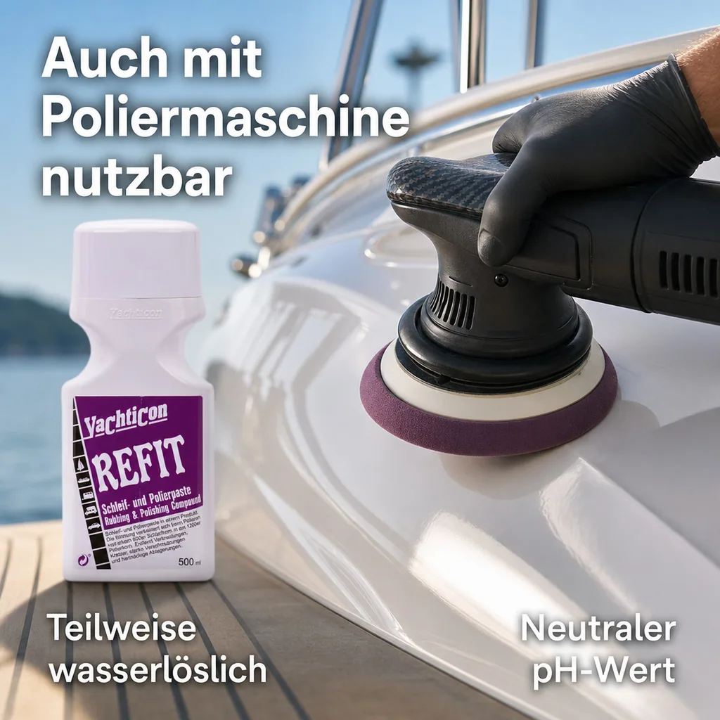 YACHTICON Refit Schleif- und Polierpaste 500 ml