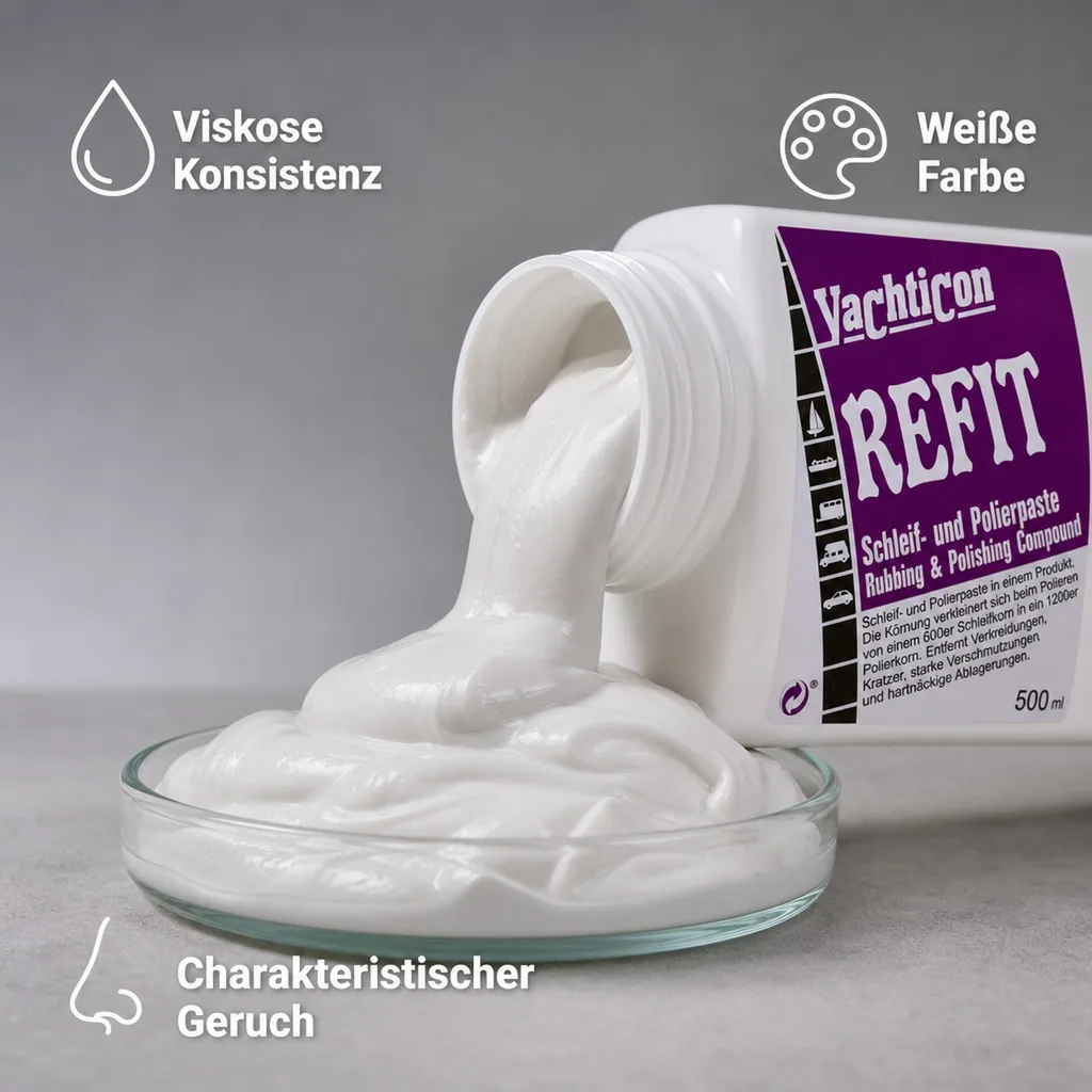 YACHTICON Refit Schleif- und Polierpaste 500 ml