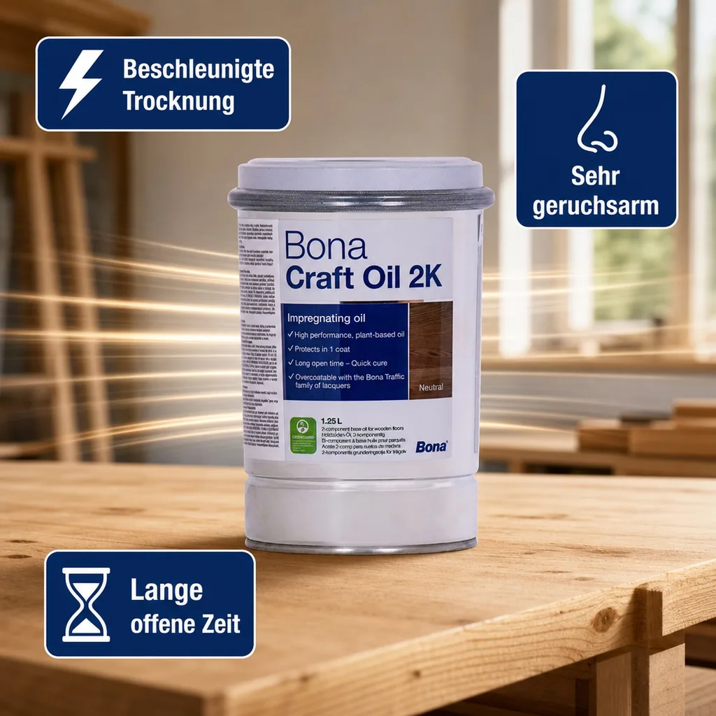 BONA Craft Oil 2K Neutral 1,25 Liter