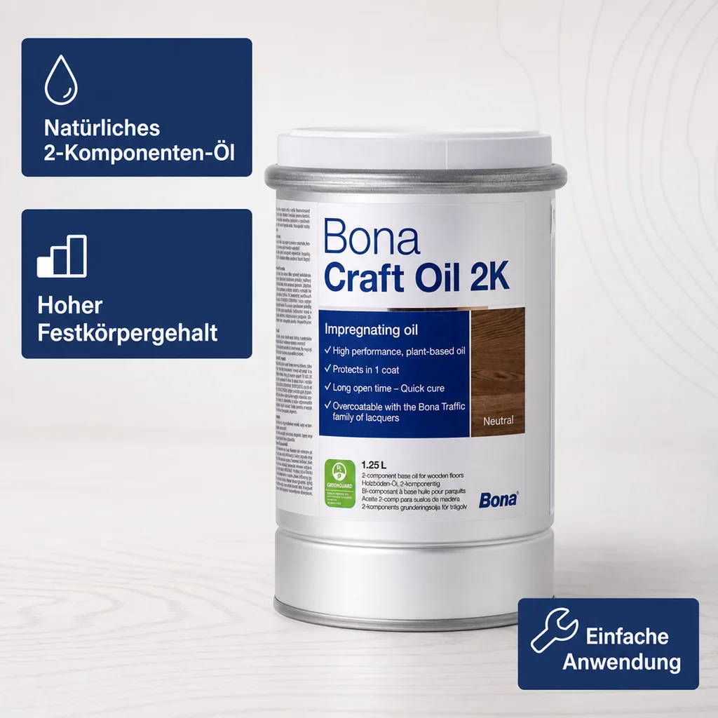BONA Craft Oil 2K Neutral 1,25 Liter