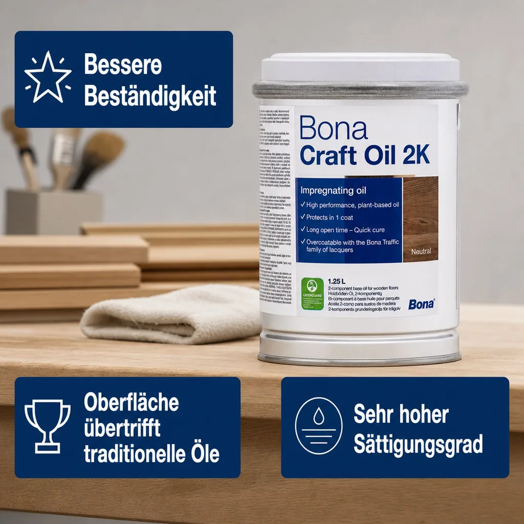 BONA Craft Oil 2K Neutral 1,25 Liter