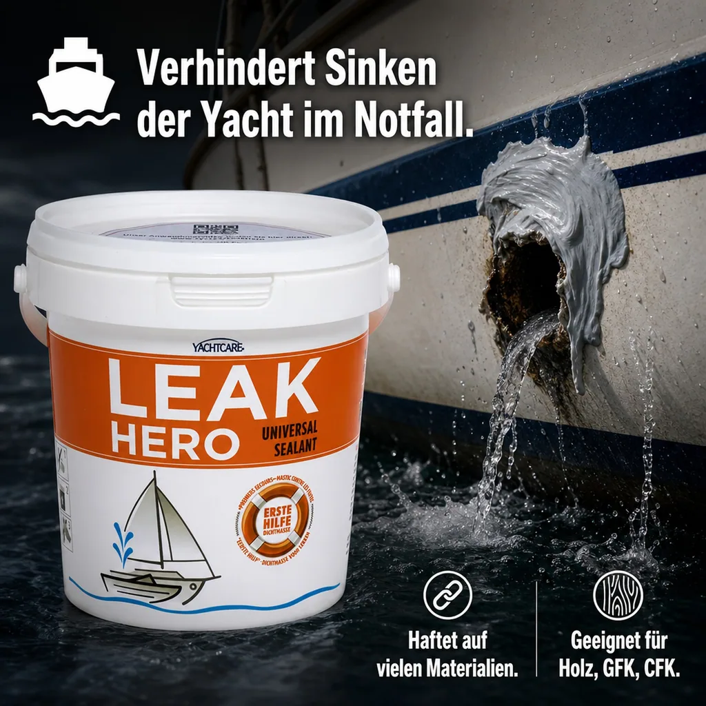 YACHTCARE LEAK HERO 625 ml Leckabdichtung Dichtmasse
