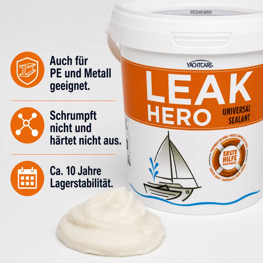 YACHTCARE LEAK HERO 625 ml Leckabdichtung Dichtmasse