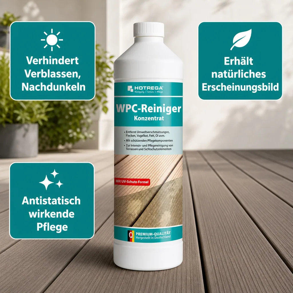 HOTREGA WPC Reiniger Konzentrat 1 Liter