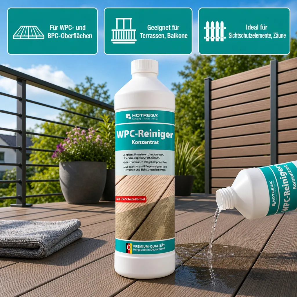 HOTREGA WPC Reiniger Konzentrat 1 Liter