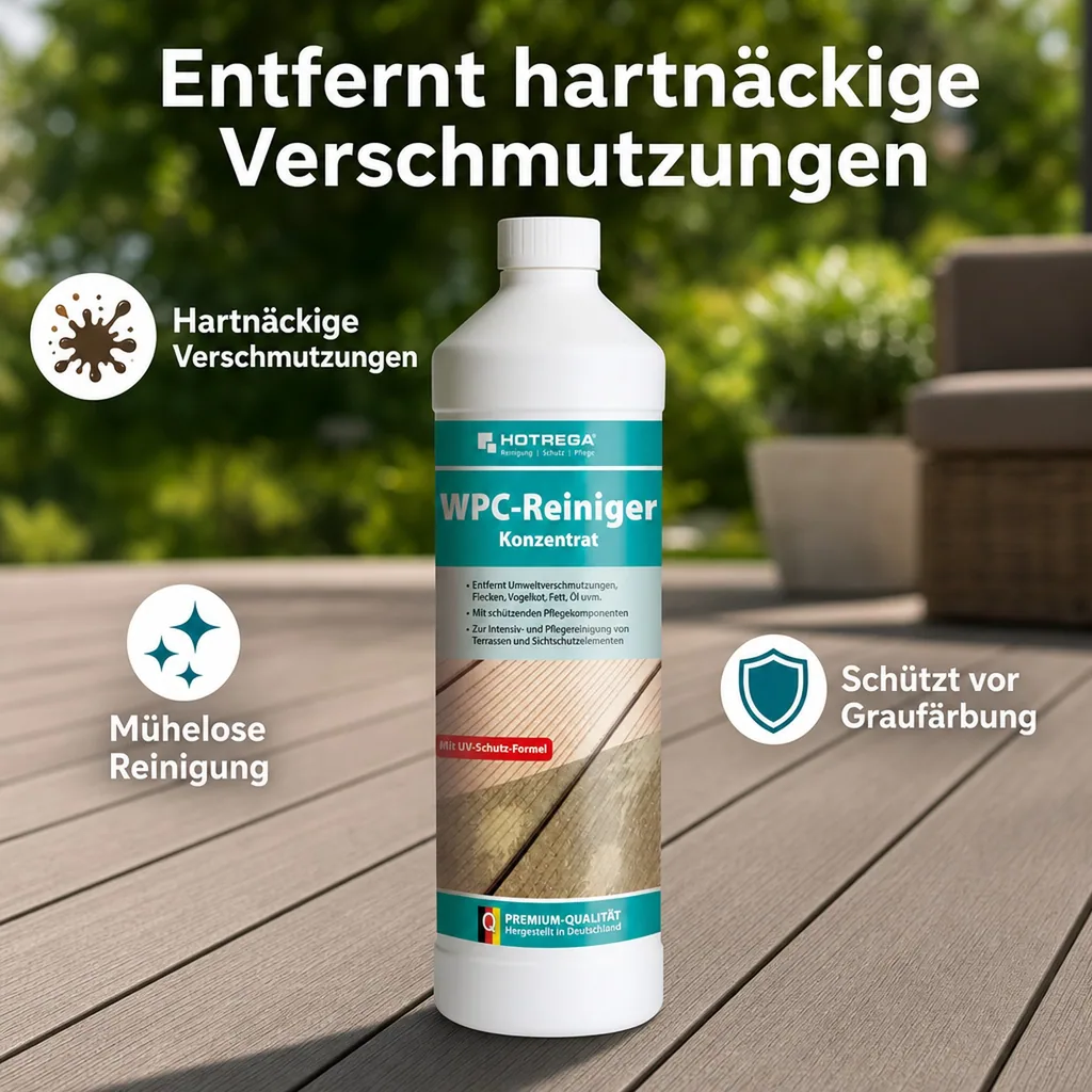HOTREGA WPC Reiniger Konzentrat 1 Liter