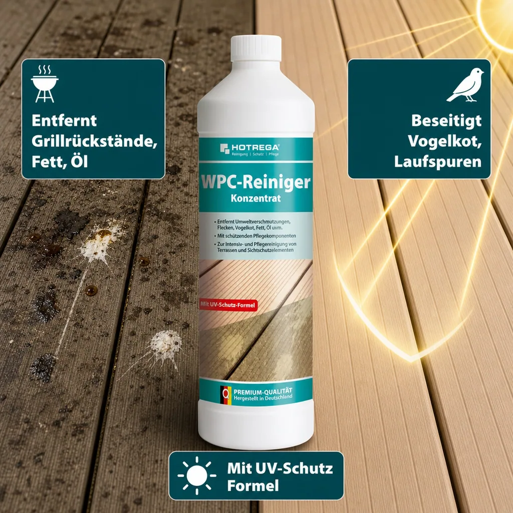HOTREGA WPC Reiniger Konzentrat 1 Liter