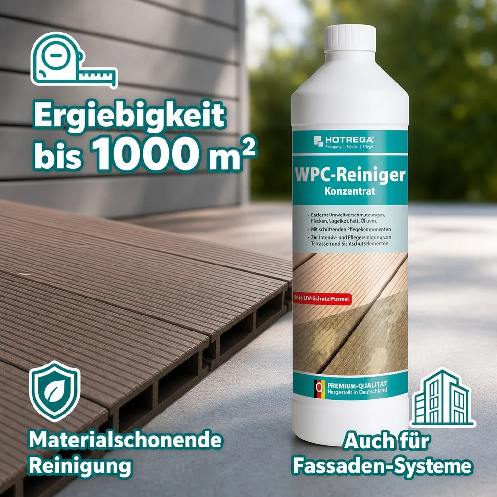 HOTREGA WPC Reiniger Konzentrat 1 Liter