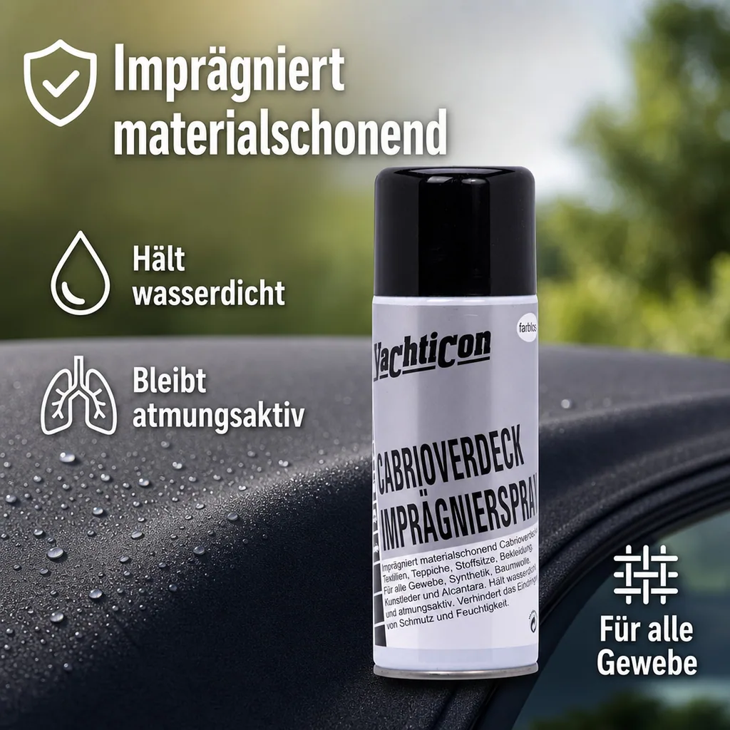 YACHTICON Cabrioverdeck Imprägnierspray 400 ml