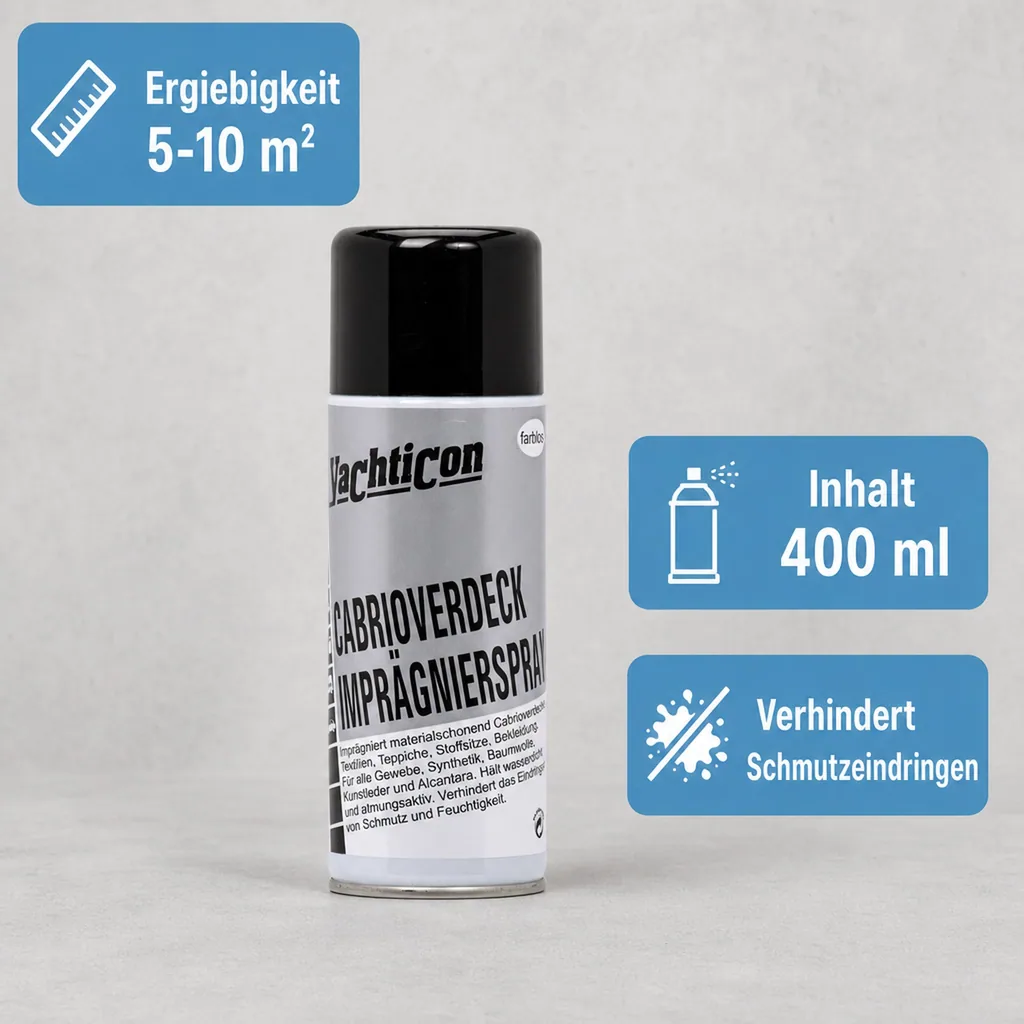 YACHTICON Cabrioverdeck Imprägnierspray 400 ml