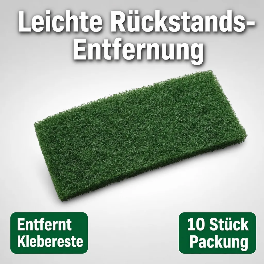 DR. SCHUTZ Handpad für Padmeister System grün 12 x 25 x 0,8 cm 1 VPE = 10 Stück