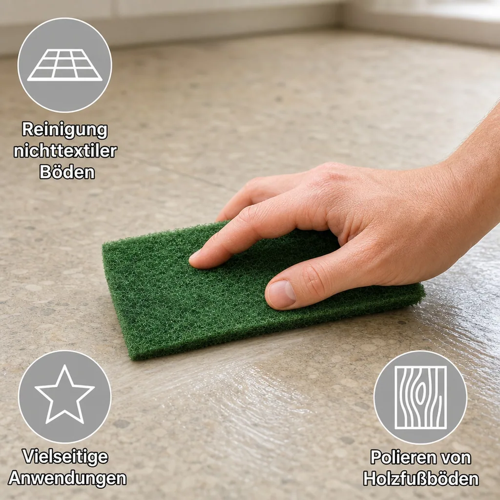 DR. SCHUTZ Handpad für Padmeister System grün 12 x 25 x 0,8 cm 1 VPE = 10 Stück