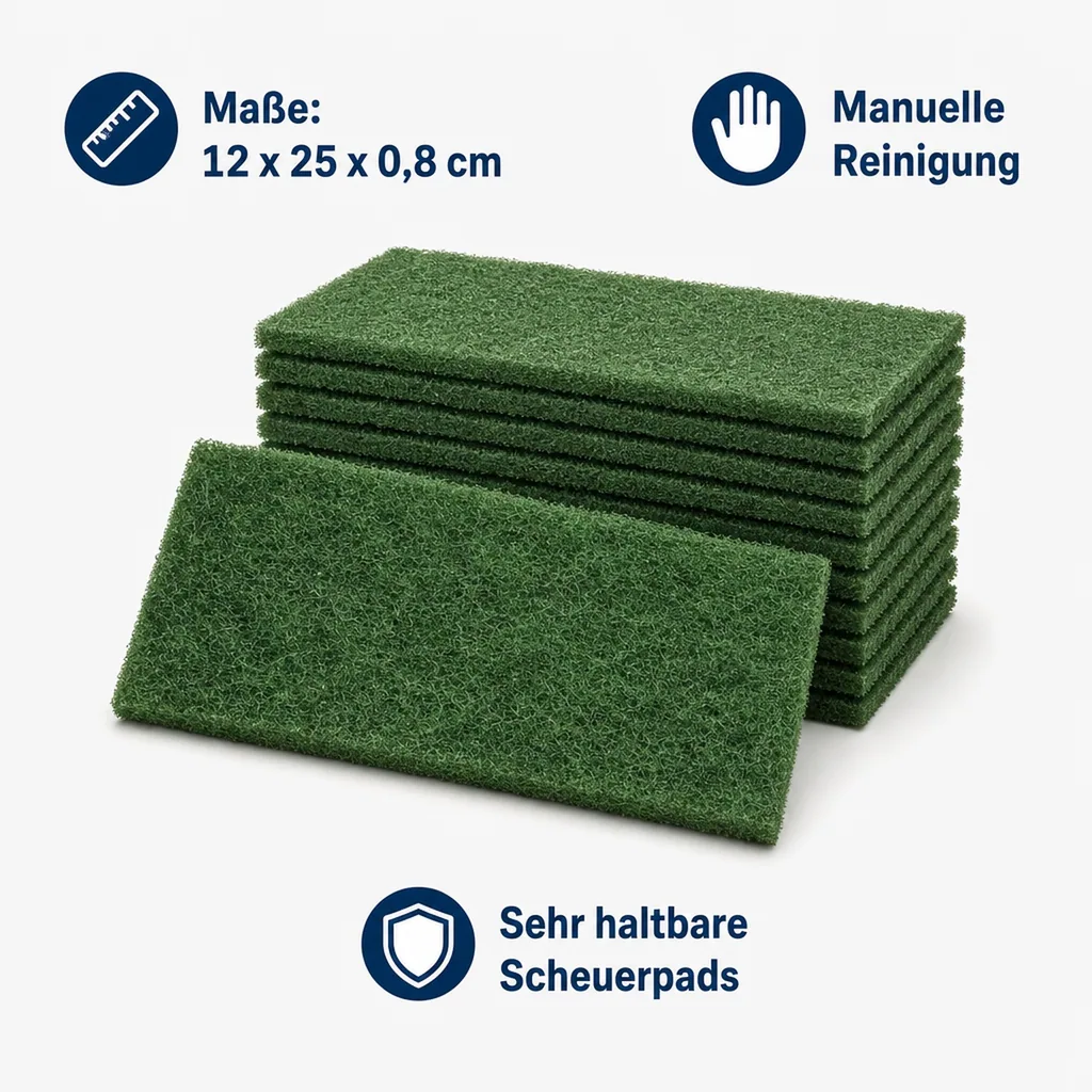DR. SCHUTZ Handpad für Padmeister System grün 12 x 25 x 0,8 cm 1 VPE = 10 Stück