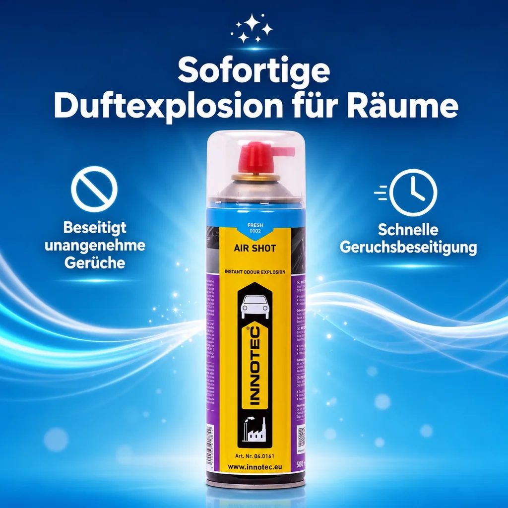 INNOTEC Air Shot Fresh 500 ml Duftspray für Raum / Auto 0002 Fresh