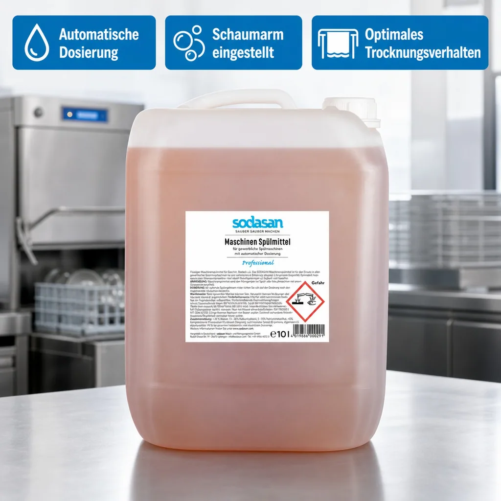 SODASAN Maschinenspülmittel flüssig 10 Liter