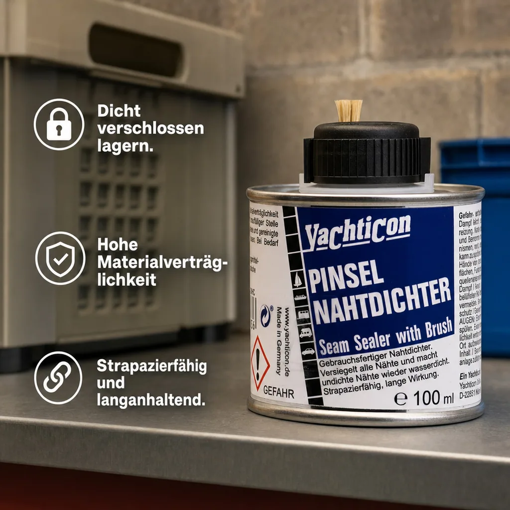 YACHTICON Nahtdichter mit Pinsel 100 ml