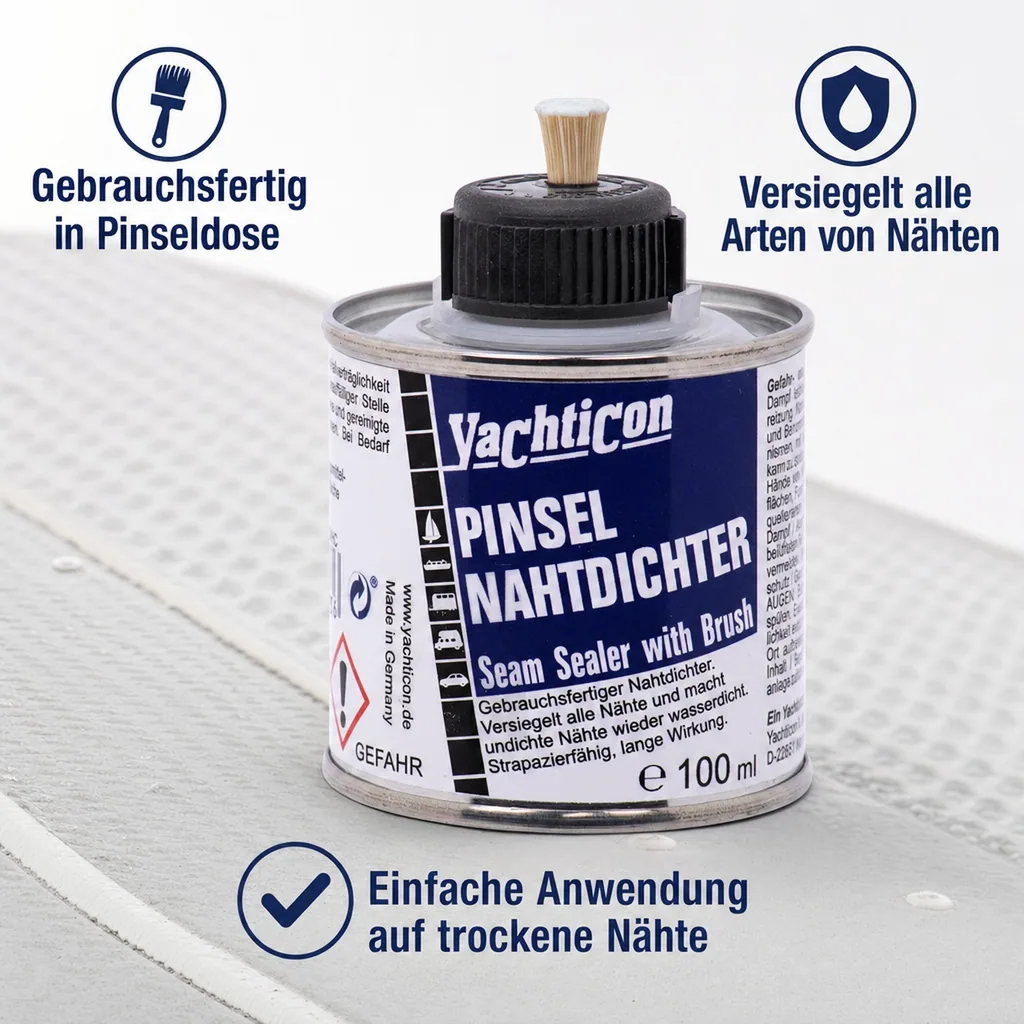 YACHTICON Nahtdichter mit Pinsel 100 ml