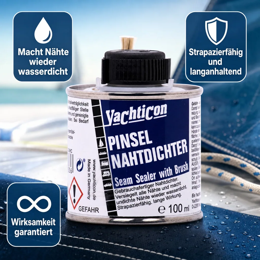 YACHTICON Nahtdichter mit Pinsel 100 ml