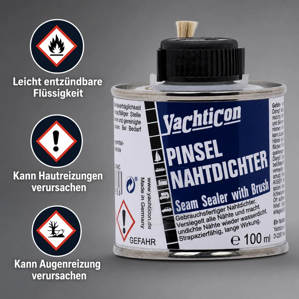 YACHTICON Nahtdichter mit Pinsel 100 ml