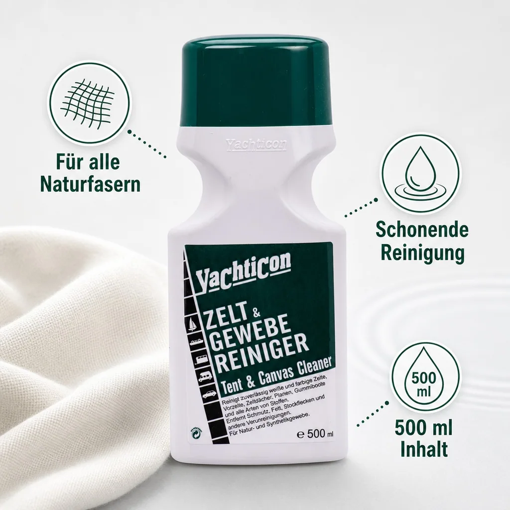 YACHTICON Zelt und Gewebereiniger 500 ml