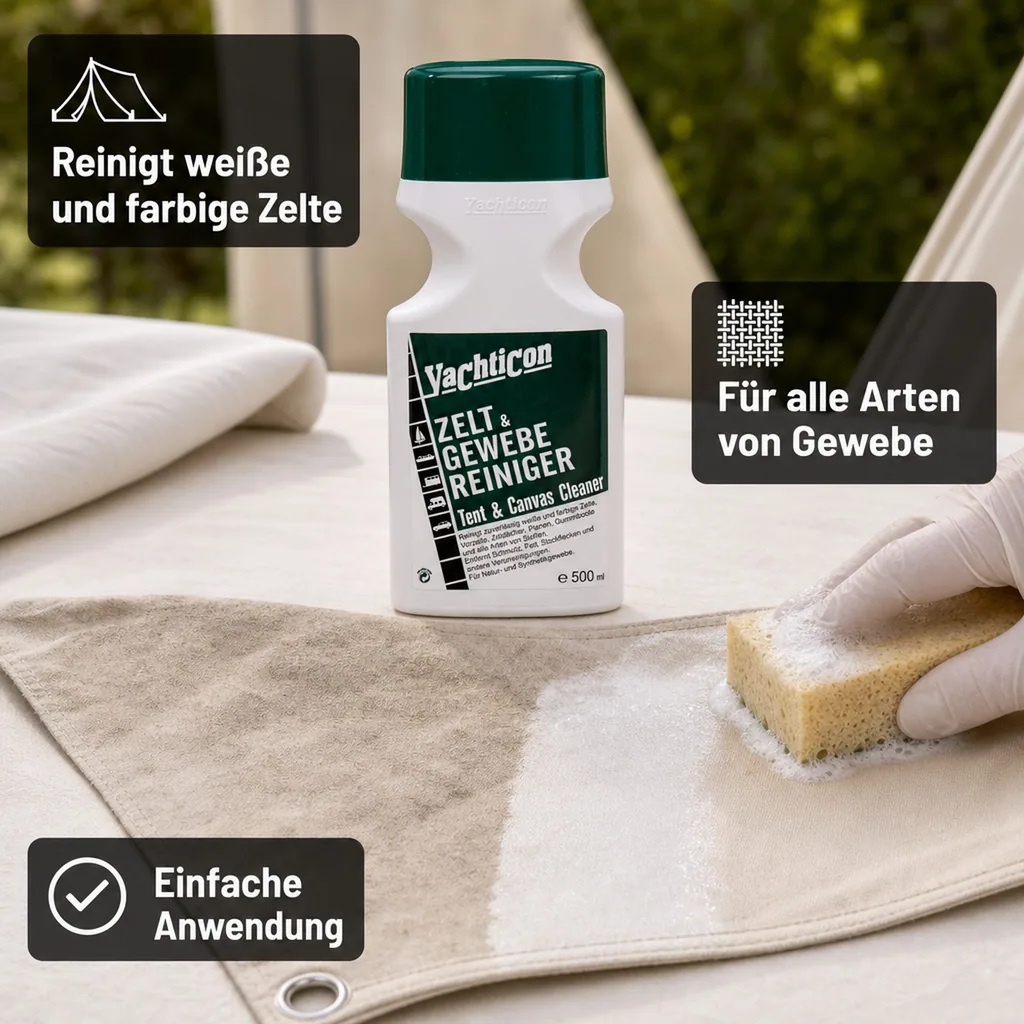 YACHTICON Zelt und Gewebereiniger 500 ml
