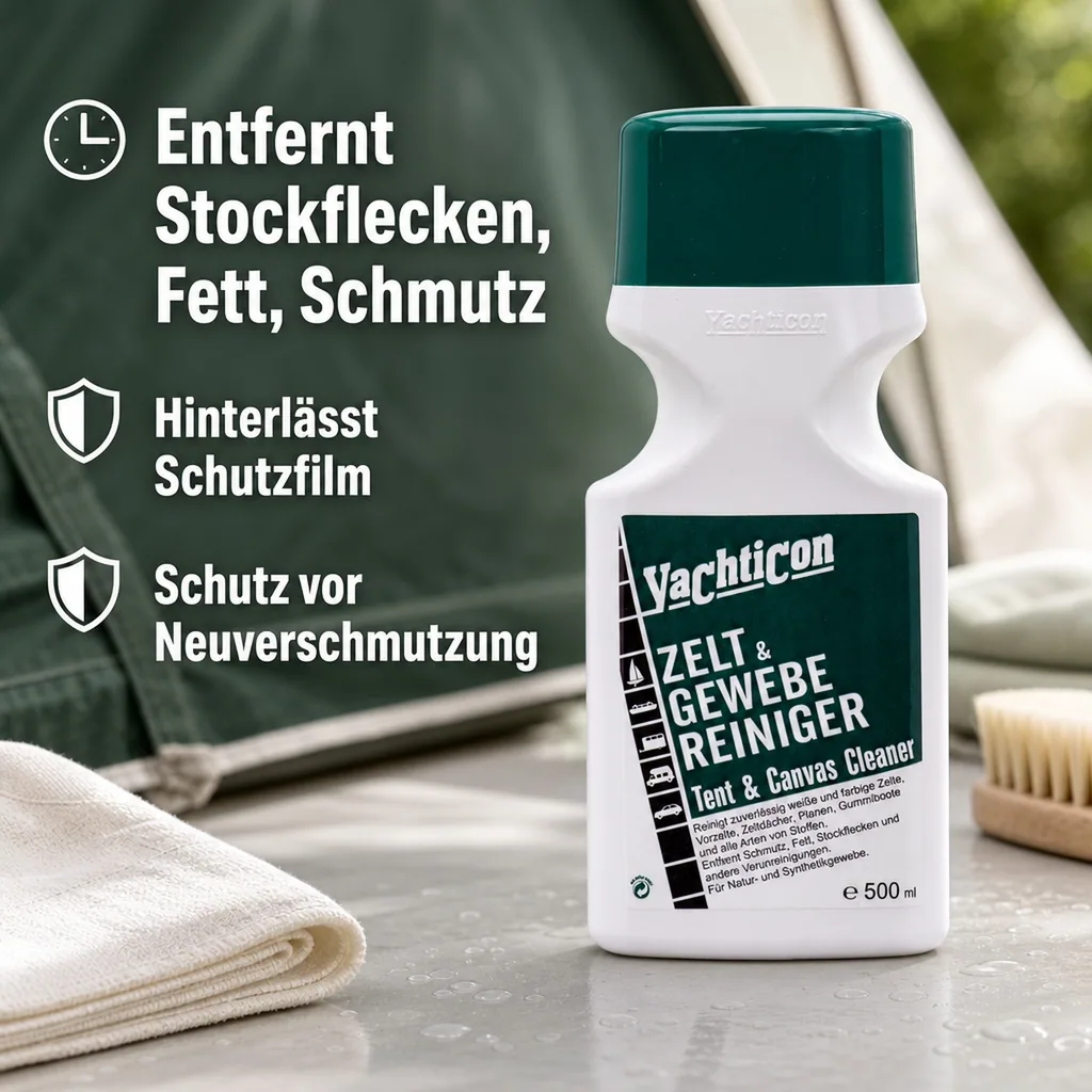YACHTICON Zelt und Gewebereiniger 500 ml