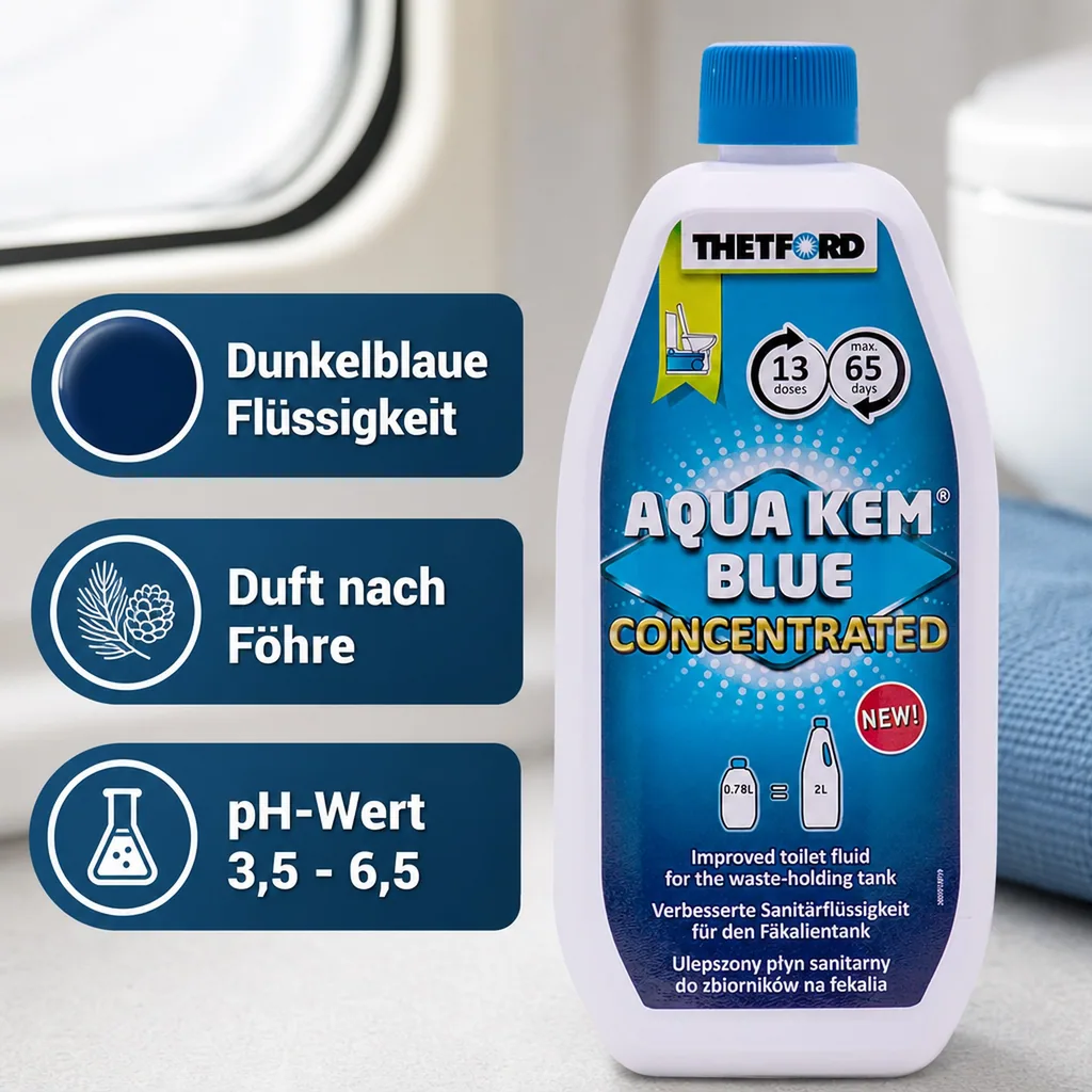 THETFORD Aqua Kem Blue 0,78 Liter Konzentrat