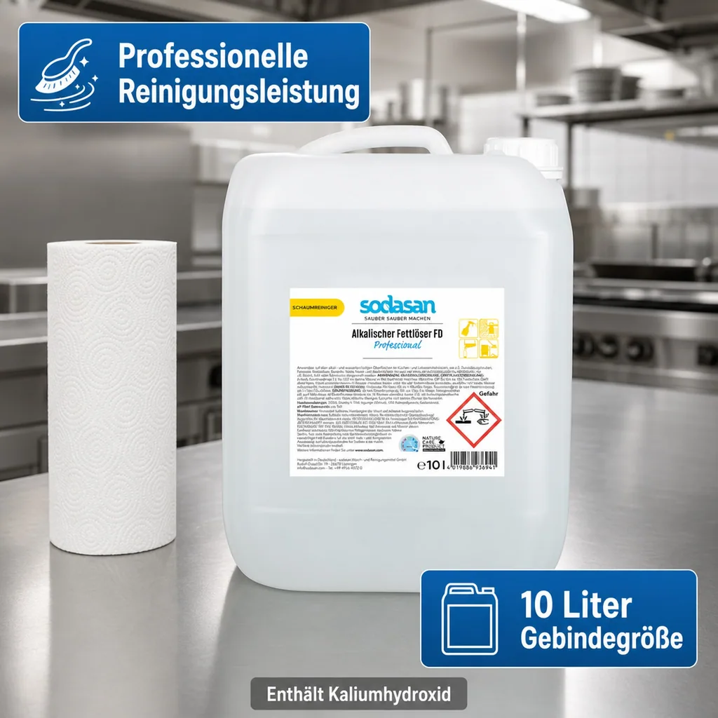 SODASAN  Alkalischer Fettlöser FD Professional 10 Liter