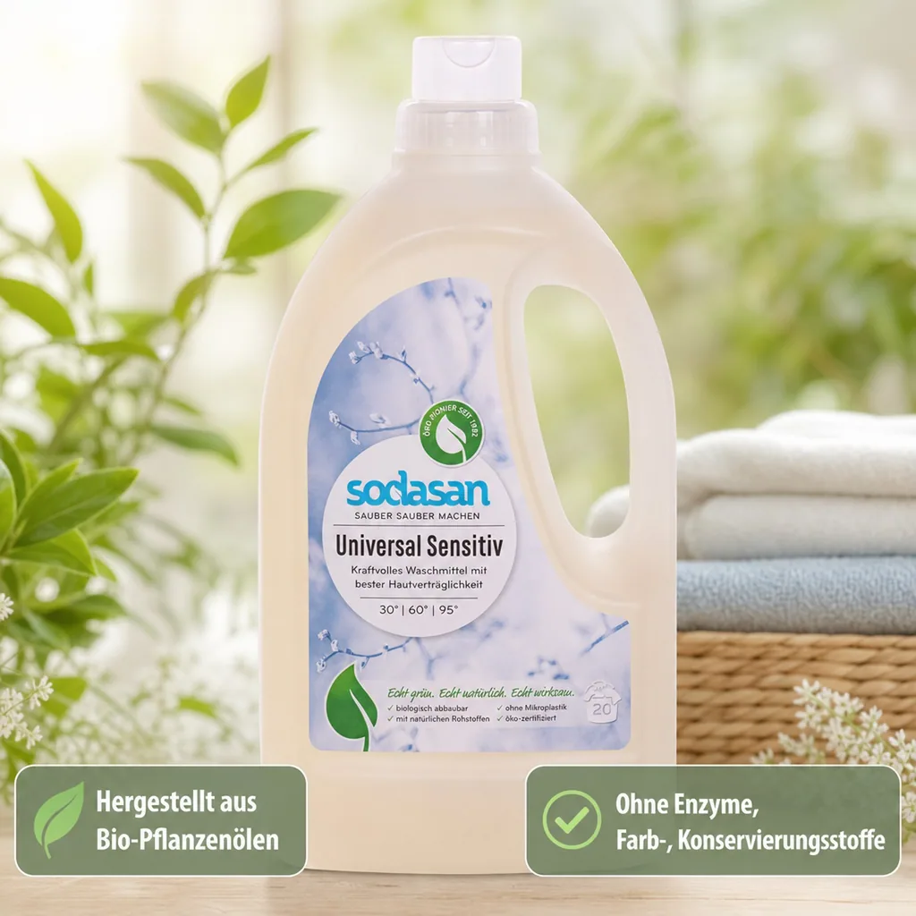 SODASAN Universal Waschmittel sensitive 1,5 Liter
