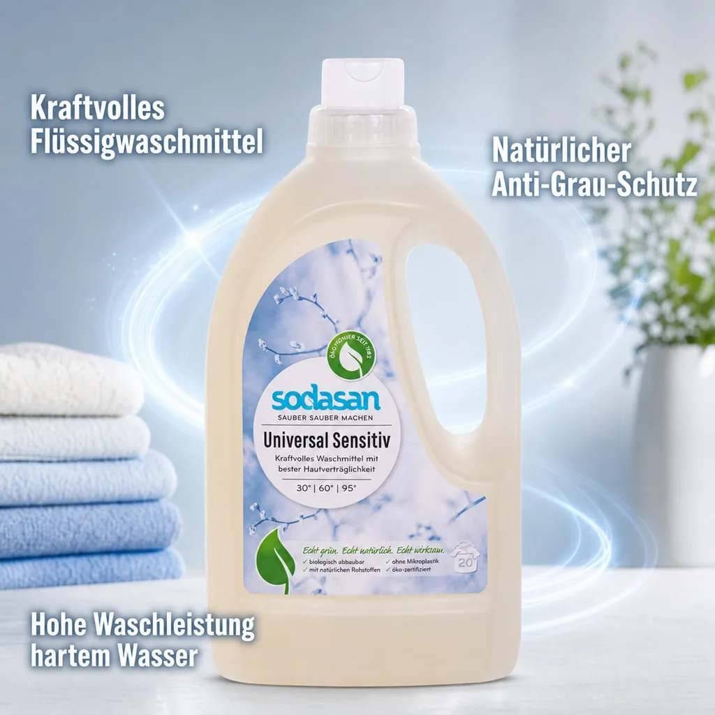 SODASAN Universal Waschmittel sensitive 1,5 Liter