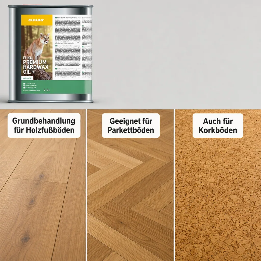 DR. SCHUTZ Premium HardWax Öl+ extramatt 2,5 Liter reicht für ca. 25 m²